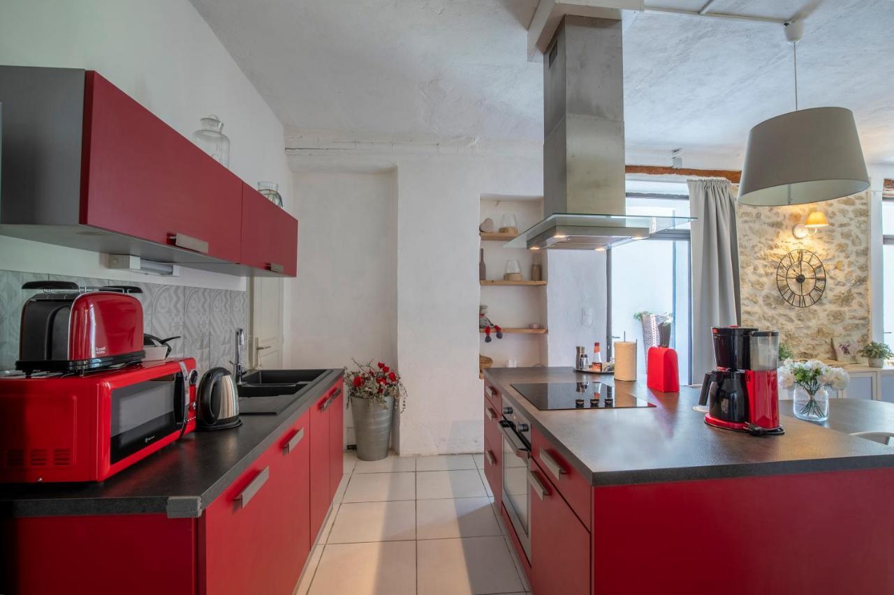 Portail Du Ventoux Central Luxe Jardin Linge Fourni Malaucène Exteriör bild