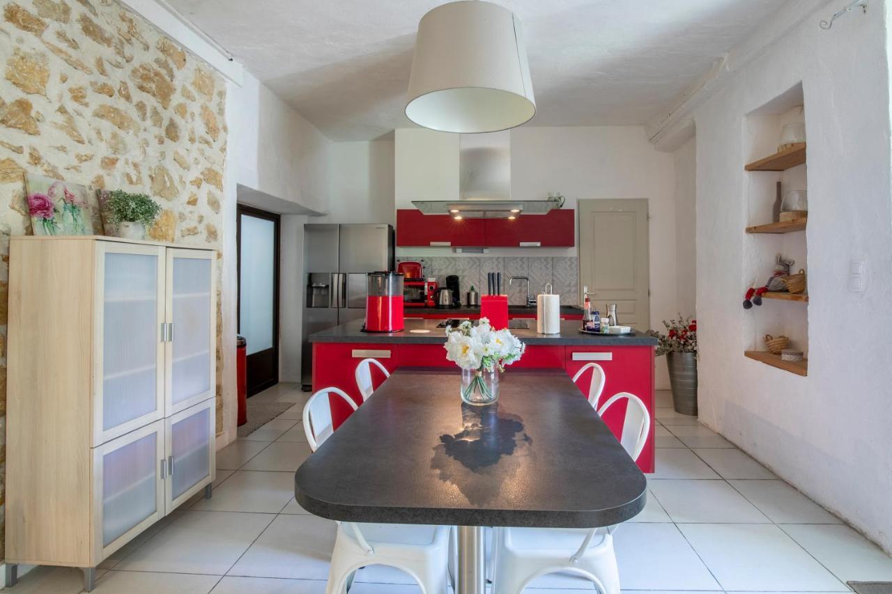 Portail Du Ventoux Central Luxe Jardin Linge Fourni Malaucène Exteriör bild