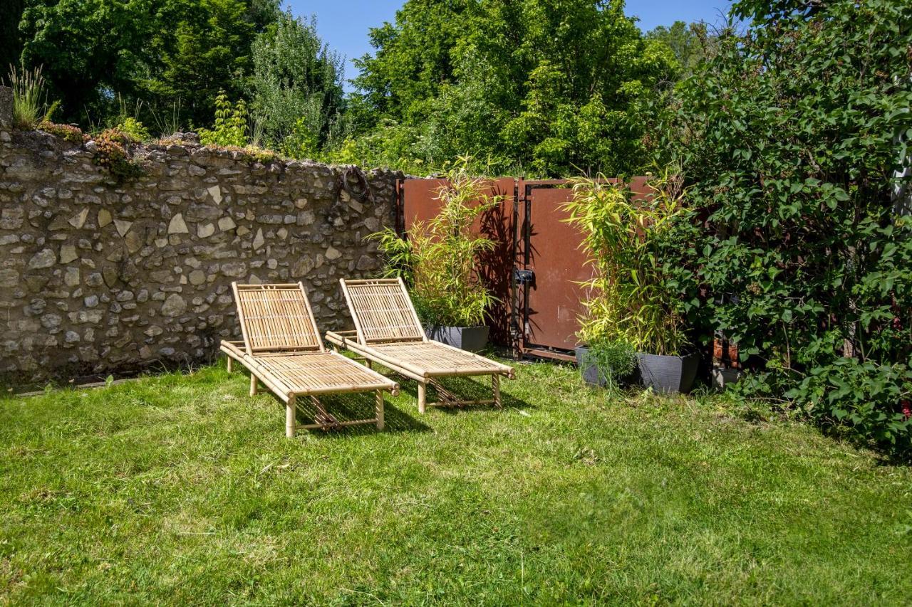Portail Du Ventoux Central Luxe Jardin Linge Fourni Malaucène Exteriör bild